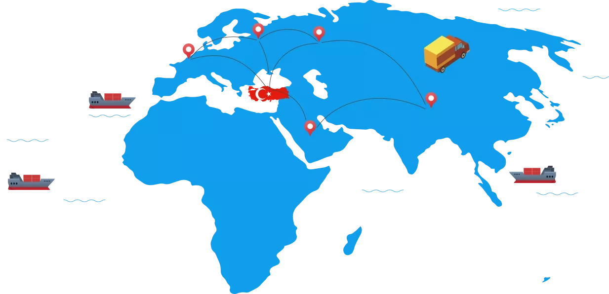 Türkiye'den Rusya'ya ticari mal taşımacılığı